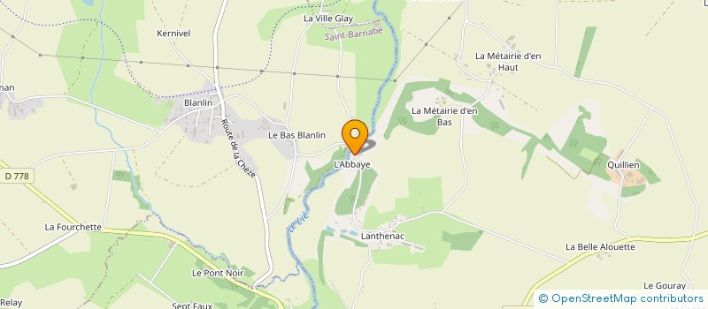 localisation de l'entreprise MADAME CINDY LE LOUP  PLEMET