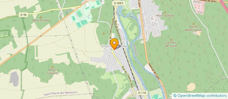 localisation de l'entreprise MADAME CINDY LE RASLE  SAINT-PIERRE-LES-NEMOURS