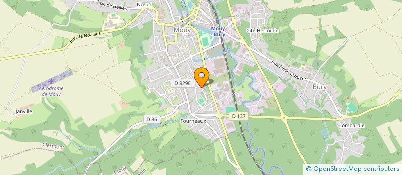 localisation de l'entreprise MADAME CINDY LEBIGRE  MOUY