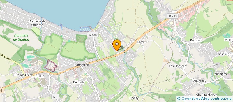 localisation de l'entreprise MADAME CINDY LEBON  SCIEZ