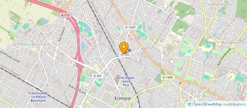 localisation de l'entreprise MADAME CINDY LECAT à SAINT-PRIX