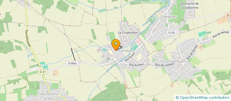 localisation de l'entreprise MADAME CINDY LECLERCQ  LANDSER