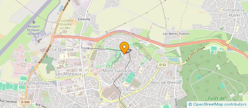 localisation de l'entreprise MADAME CINDY LECLERE à LE HAVRE