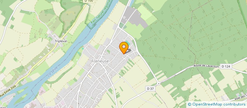 localisation de l'entreprise MADAME CINDY LECOMTE  FRENEUSE