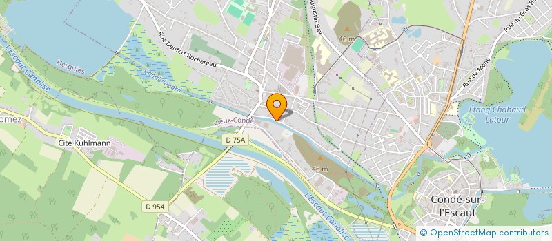 localisation de l'entreprise MADAME CINDY LEMOINE  VIEUX-CONDE