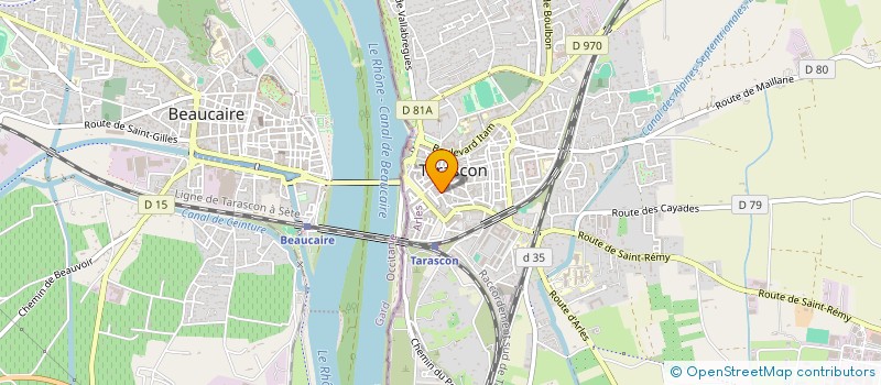 localisation de l'entreprise MADAME CINDY LEN  TARASCON