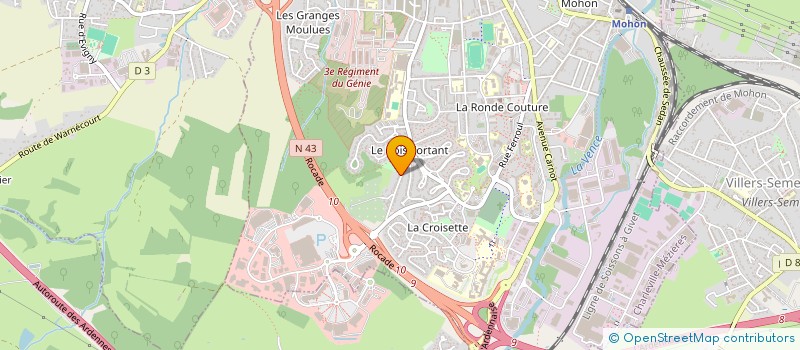 localisation de l'entreprise MADAME CINDY LENOBLE  CHARLEVILLE-MEZIERES
