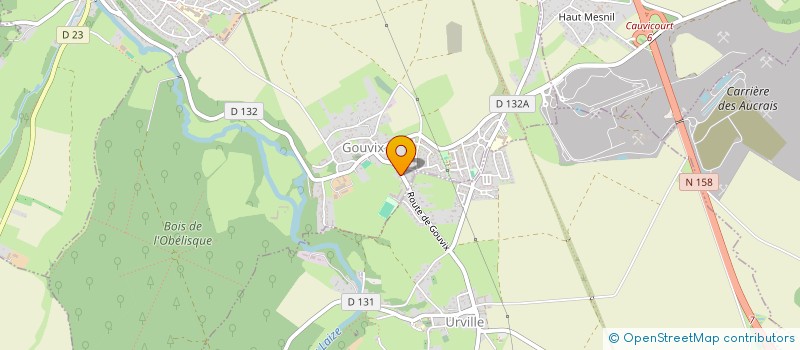 localisation de l'entreprise MADAME CINDY LEVRAY  LE LARDIN-SAINT-LAZARE