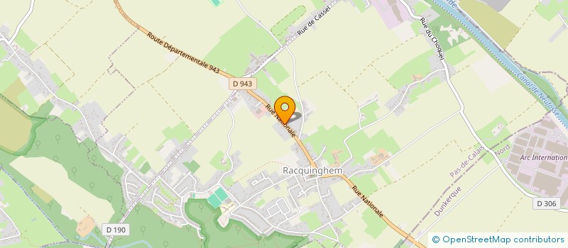 localisation de l'entreprise MADAME CINDY LIDWIN  NORRENT-FONTES