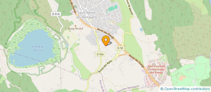 localisation de l'entreprise MADAME CINDY LOBRY  SAINT-MITRE-LES-REMPARTS