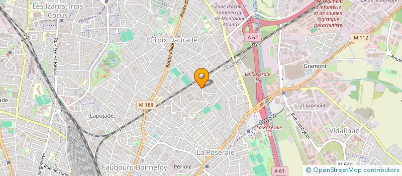 localisation de l'entreprise MADAME CINDY LOPES à TOULOUSE