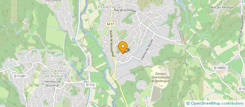 localisation de l'entreprise MADAME CINDY LOPES à PRADES-LE-LEZ