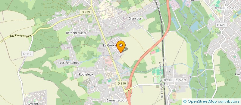 localisation de l'entreprise MADAME CINDY LOUIS  CLERMONT