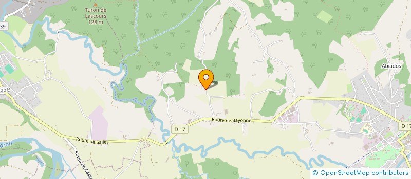 localisation de l'entreprise MADAME CINDY LOUREIRO  SALIES-DE-BEARN