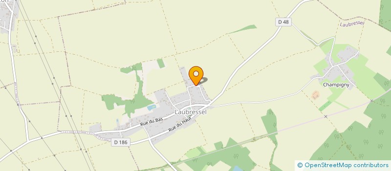 localisation de l'entreprise MADAME CINDY MACHEREY  LAUBRESSEL