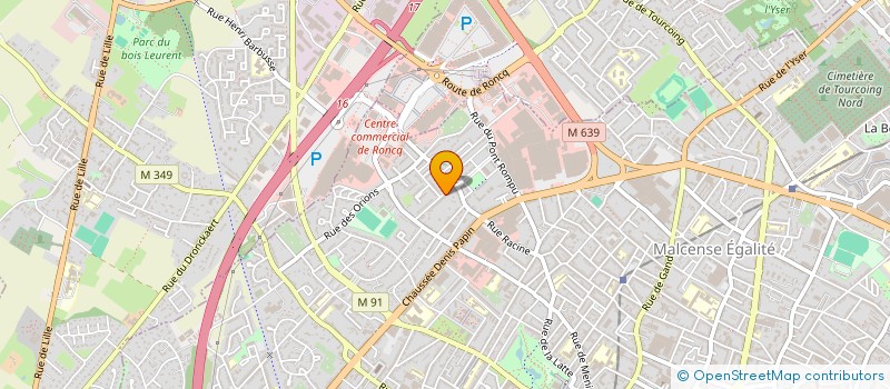 localisation de l'entreprise MADAME CINDY MAGNIER  TOURCOING