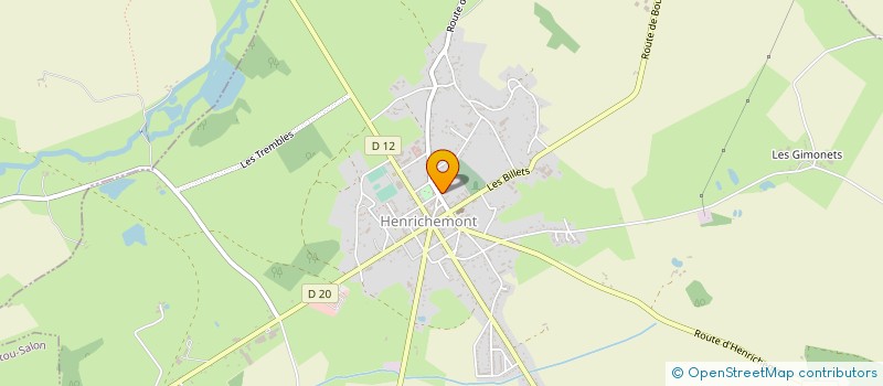 localisation de l'entreprise MADAME CINDY MARGUERITAT  HENRICHEMONT