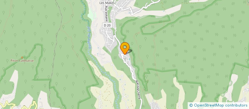 localisation de l'entreprise MADAME CINDY MARIE CELIA FOS  SAINT-LOUIS