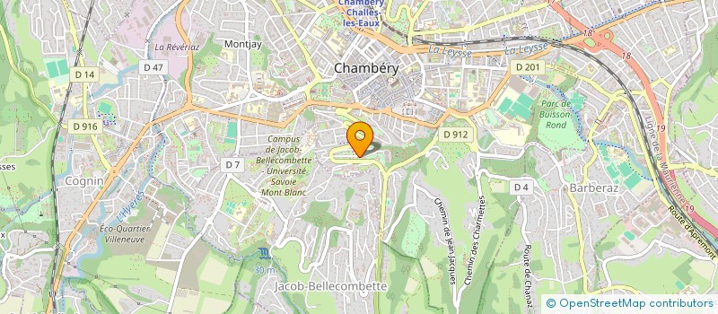 localisation de l'entreprise MADAME CINDY MARTINEZ  SAINT-CASSIN