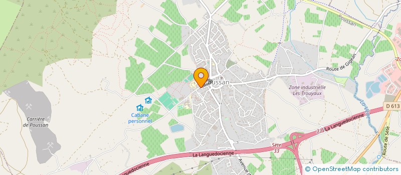 localisation de l'entreprise MADAME CINDY MAUPILLIER-MERLET  POUSSAN