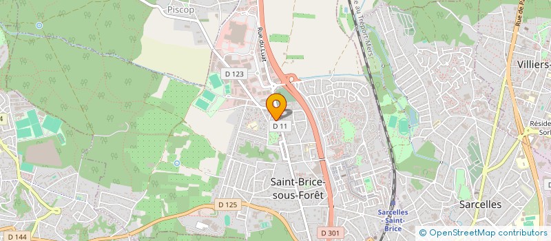 localisation de l'entreprise MADAME CINDY MAUPIN  SAINT-BRICE-SOUS-FORET