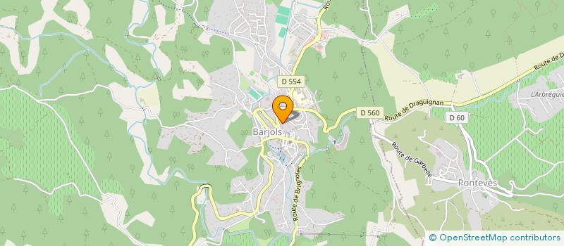 localisation de l'entreprise MADAME CINDY MAURICE à BARJOLS