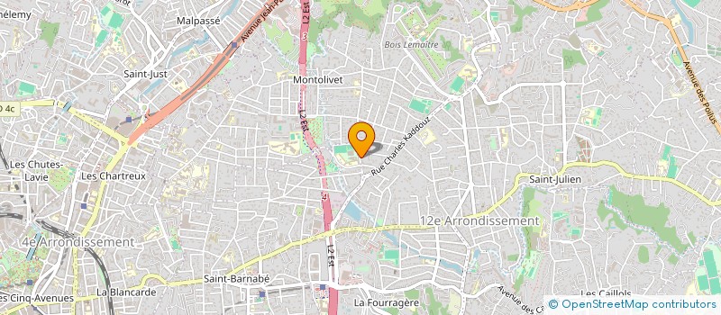 localisation de l'entreprise MADAME CINDY MENAU à MARSEILLE