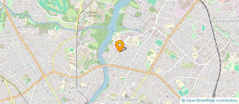 localisation de l'entreprise MADAME CINDY MONNIER  NANTES