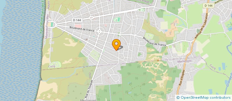 localisation de l'entreprise MADAME CINDY MONROGER à CUCQ