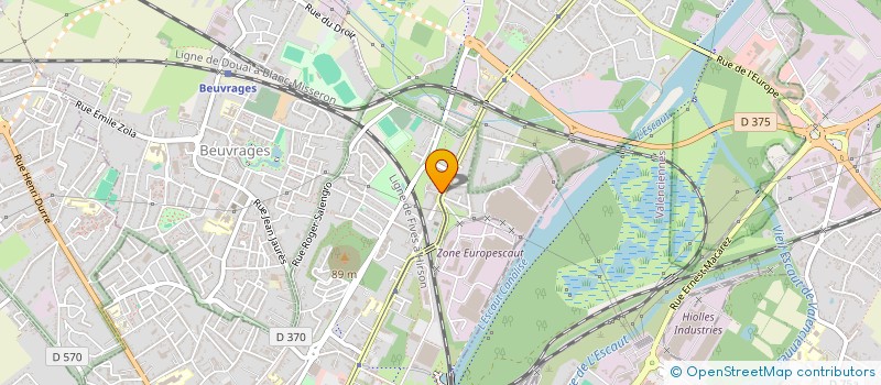 localisation de l'entreprise MADAME CINDY MOREAU  ANZIN