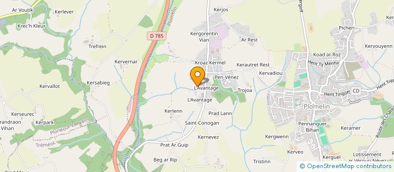 localisation de l'entreprise MADAME CINDY MORMAND  PLOMELIN