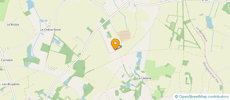 localisation de l'entreprise MADAME CINDY MOULINEAU  DOMPIERRE-SUR-YON