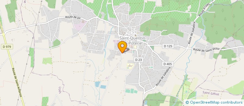 localisation de l'entreprise MADAME CINDY MOULOUD  UZES