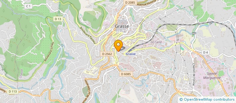 localisation de l'entreprise MADAME CINDY MOUQUET  GRASSE