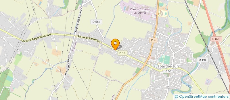localisation de l'entreprise MADAME CINDY MOUZAY à LABARTHE-SUR-LEZE