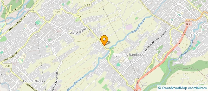 localisation de l'entreprise MADAME CINDY NACAOUELLE  SAINT-PIERRE