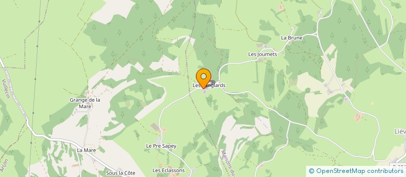 localisation de l'entreprise MADAME CINDY NICOD  MAISONS-DU-BOIS-LIEVREMONT