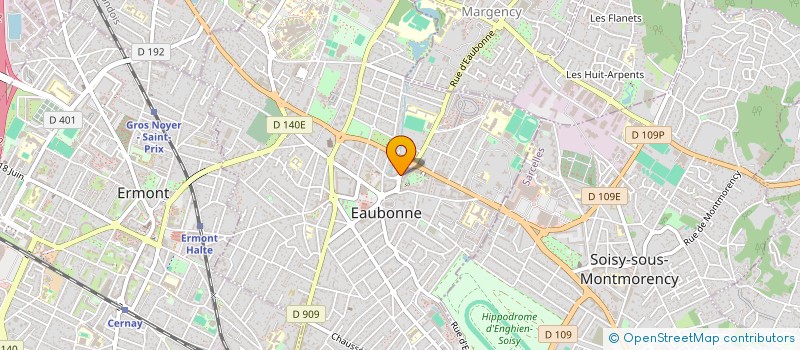 localisation de l'entreprise MADAME CINDY NICOLAS à EAUBONNE