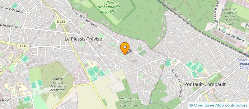 localisation de l'entreprise MADAME CINDY NJOH EBENYE  LE PLESSIS-TREVISE