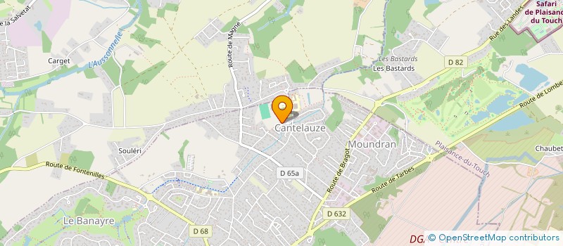 localisation de l'entreprise MADAME CINDY NODIERE  FONSORBES