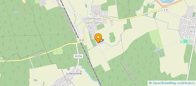 localisation de l'entreprise MADAME CINDY OUAHNON  VILLENEUVE-SAINT-DENIS
