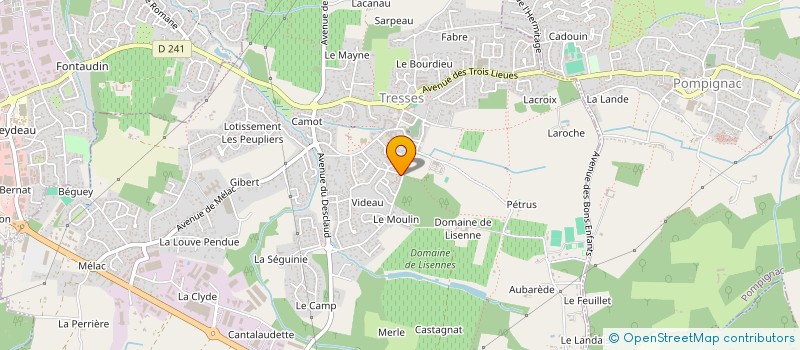 localisation de l'entreprise MADAME CINDY OUCIF  TRESSES