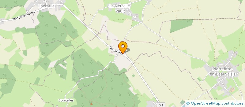 localisation de l'entreprise MADAME CINDY PALISSE  PIERREFITTE-EN-BEAUVAISIS