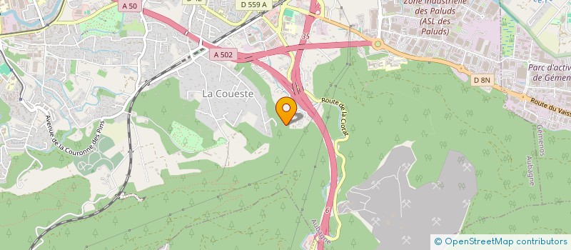 localisation de l'entreprise MADAME CINDY PALTZ à AUBAGNE