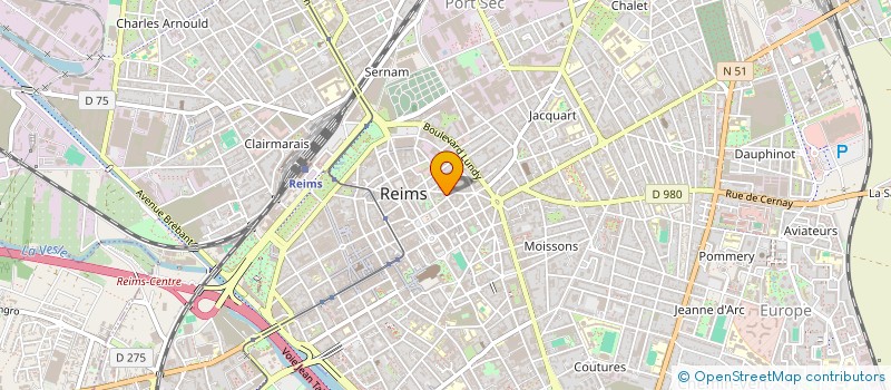 localisation de l'entreprise MADAME CINDY PARIS  REIMS