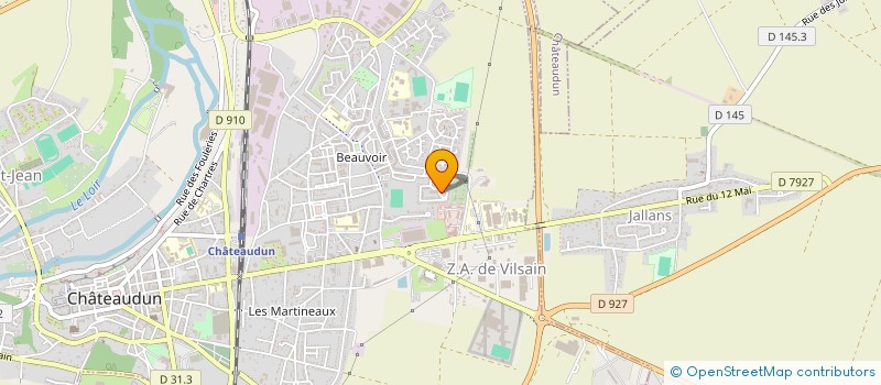 localisation de l'entreprise MADAME CINDY PARISOT à CHATEAUDUN