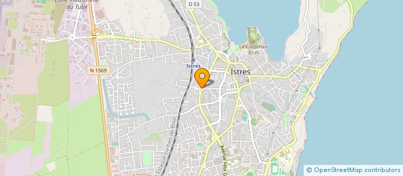 localisation de l'entreprise MADAME CINDY PASTOR  ISTRES