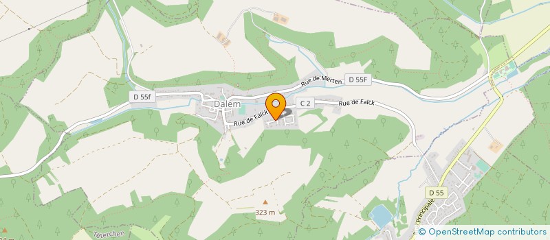 localisation de l'entreprise MADAME CINDY PAULUS  DALEM