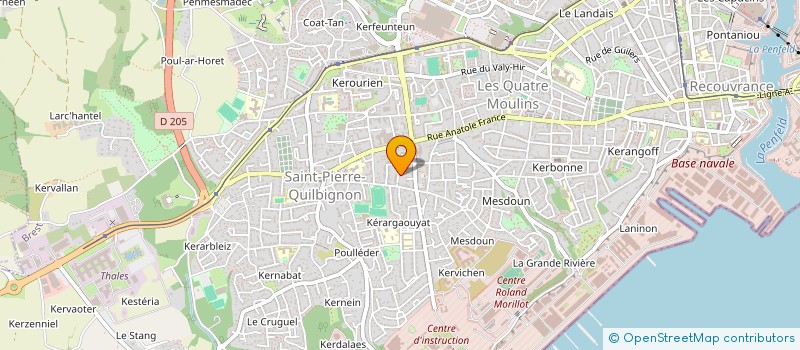 localisation de l'entreprise MADAME CINDY PERHERIN à BREST