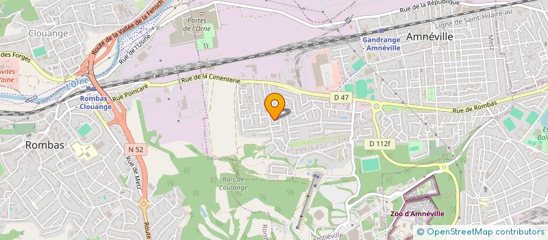 localisation de l'entreprise MADAME CINDY PIERREPONT  AMNEVILLE